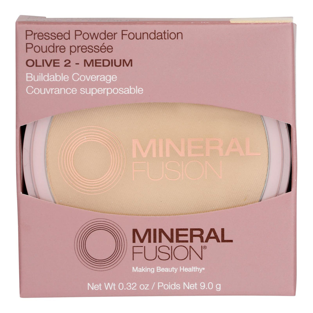 Mineral Fusion - Mkup Pressed Base Olive 2 - 1 Each - .32 Oz - Maras Green